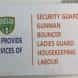 INDIAN SECURITY AND SERVICES visiting card