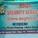 Indian Security Services visiting card