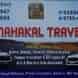 Jai Mahakal Travels visiting card