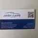 Jash Cars visiting card