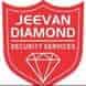 Jeevan Diamond Security Service visiting card