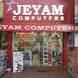 Jeyam Computers visiting card