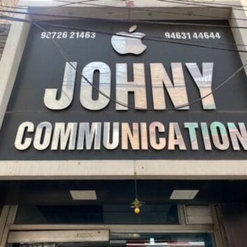 Johny Communication visiting card