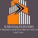 Karan & Avinash Chauhan Electronics & Electricals Pvt Ltd visiting card