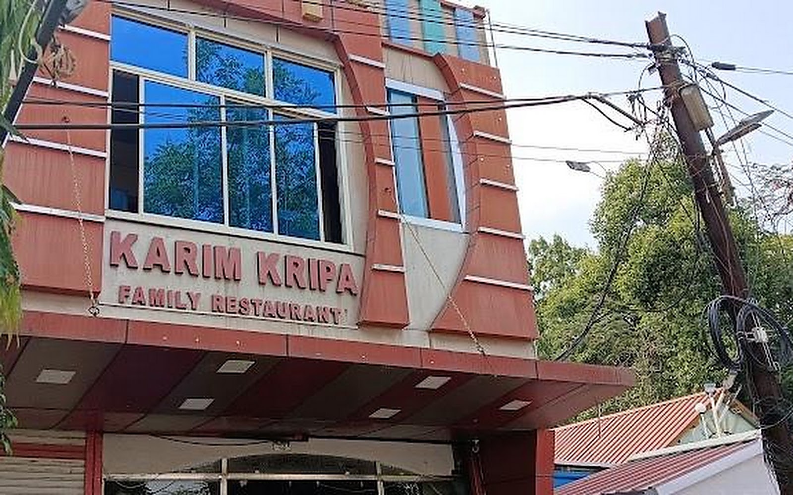 Karim Kripa Family Restaurant || Best Family Restaurant In Dewas || Best Non Veg-Restaurant & Fast Food Restaurant in Dewas visiting card