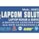 Lapcom Solution laptop repair & service center bhopal visiting card