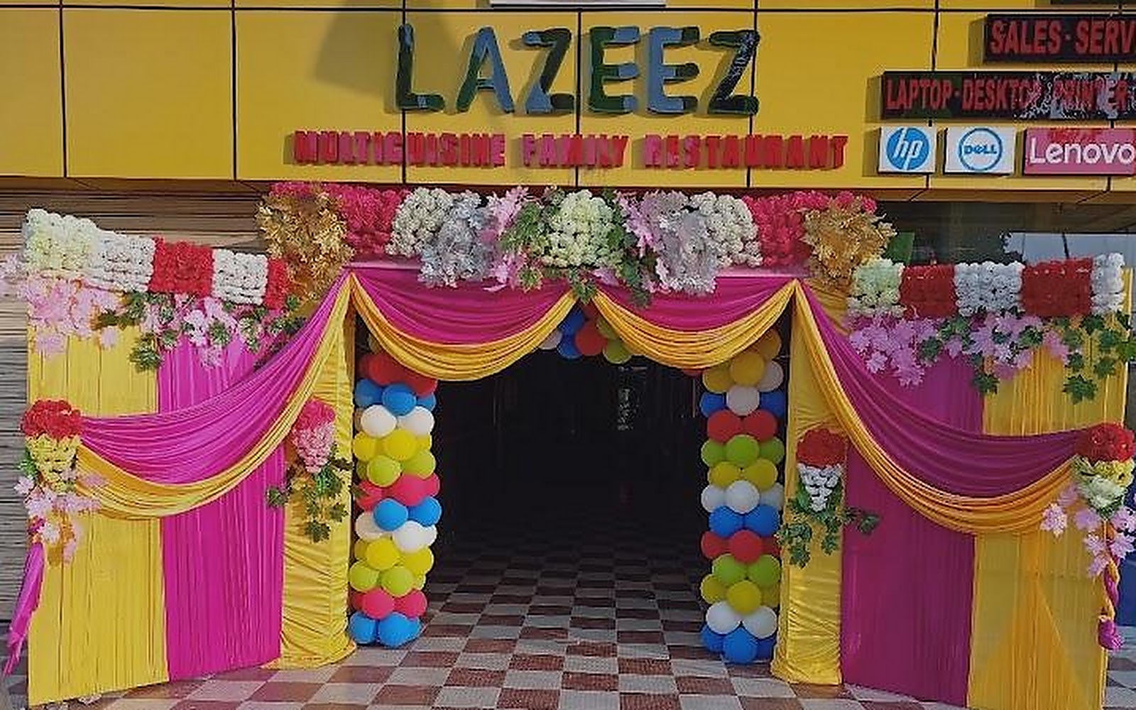 Lazeez - Multicuisine Family Restaurant [Near F.D.D.I Institute ] Bihta visiting card
