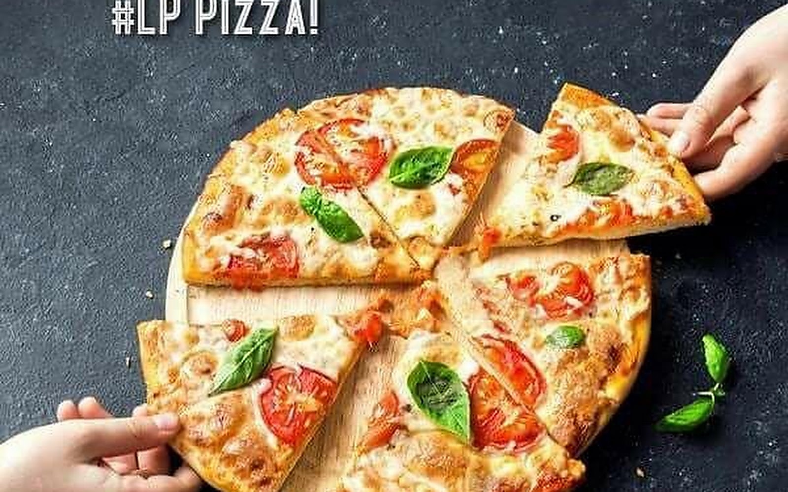 Laziz Pizza Goalpara visiting card