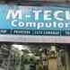 M Tech Computers visiting card