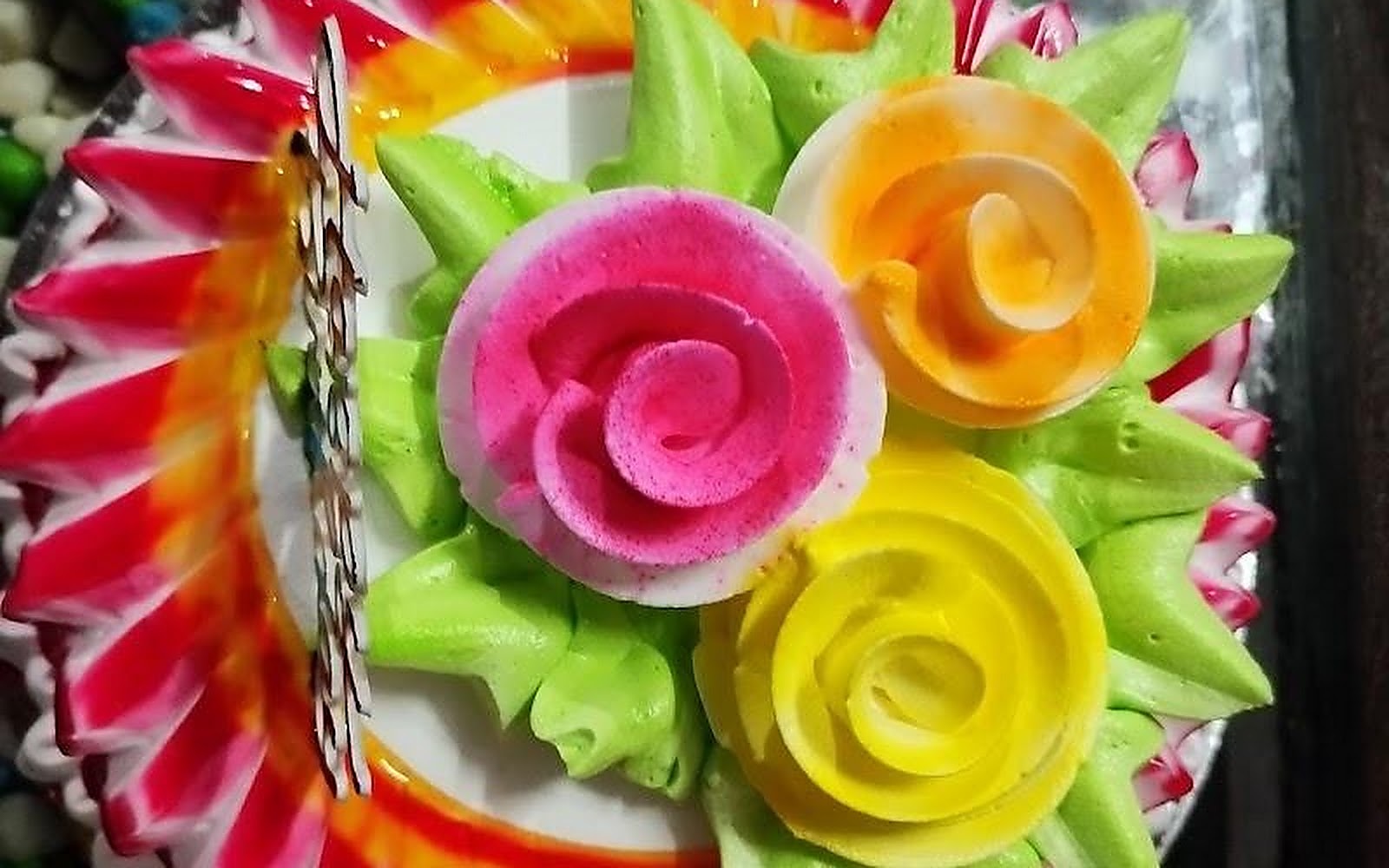 Madhav sweets and restorent Baghpat visiting card