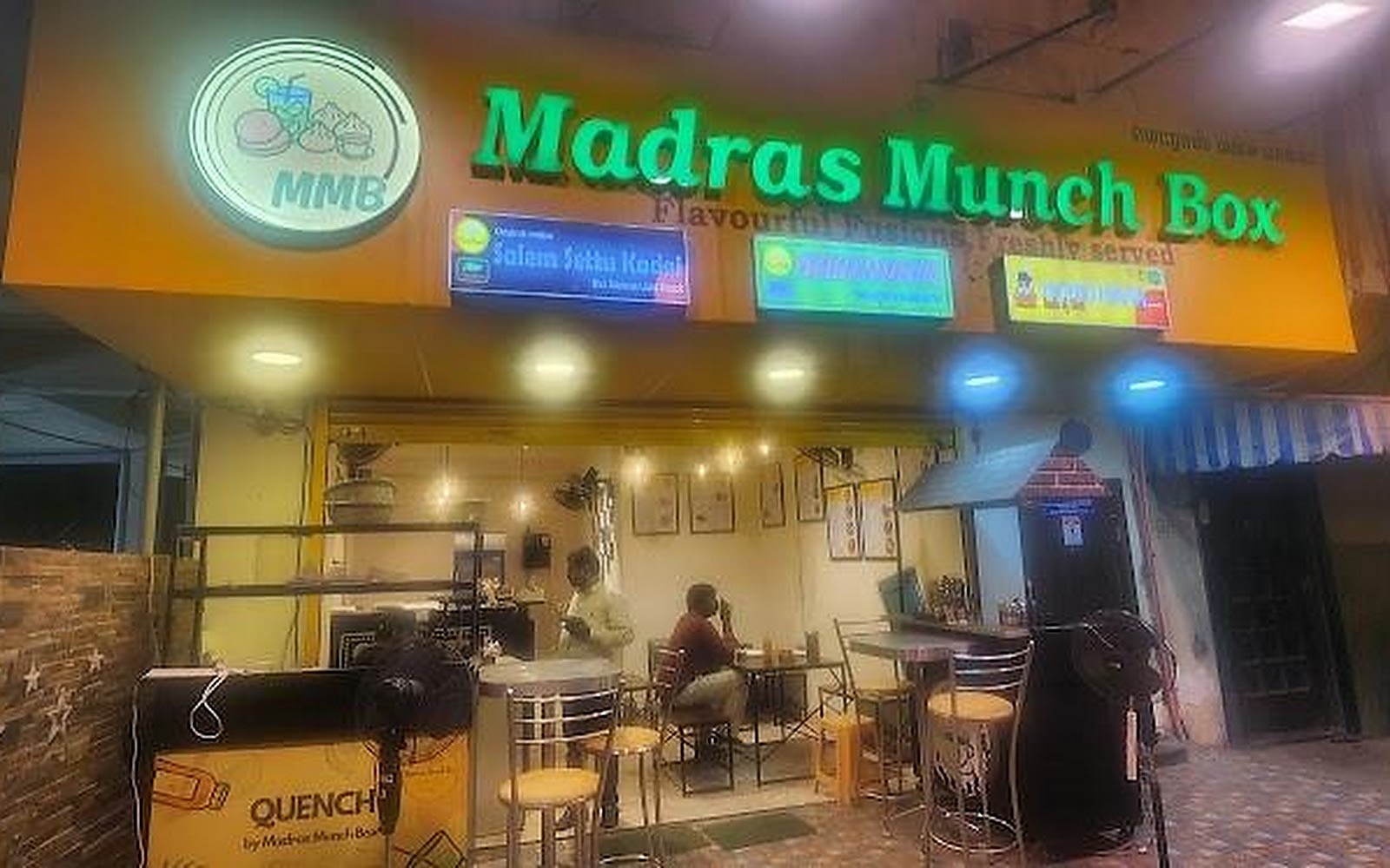 Madras Munch Box Chennai visiting card
