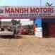 Manish Motors visiting card