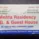 Mehta Pg visiting card