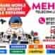 Mehul Telecom Mobile Service visiting card