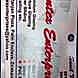Montex Enterprises visiting card