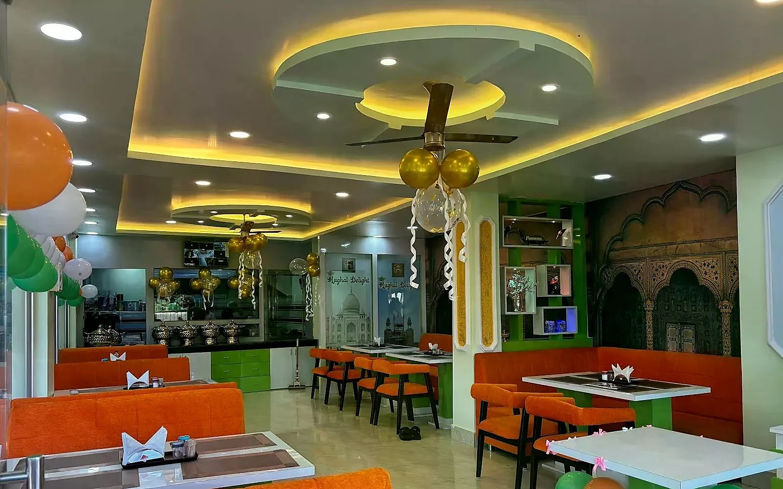 Mughal Delight Restaurant East-siang visiting card
