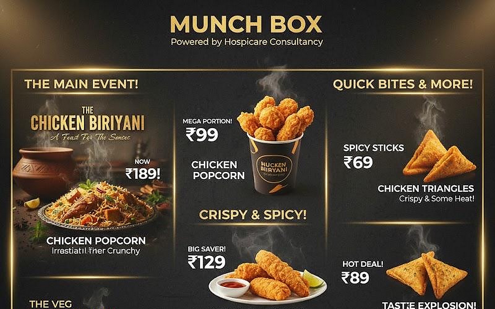 Munch box Cuttack visiting card