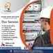 Mysha Infra Solution visiting card
