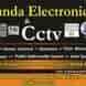 Nanda Electronics and Cctv visiting card
