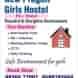New Pragati Girls Hostel visiting card