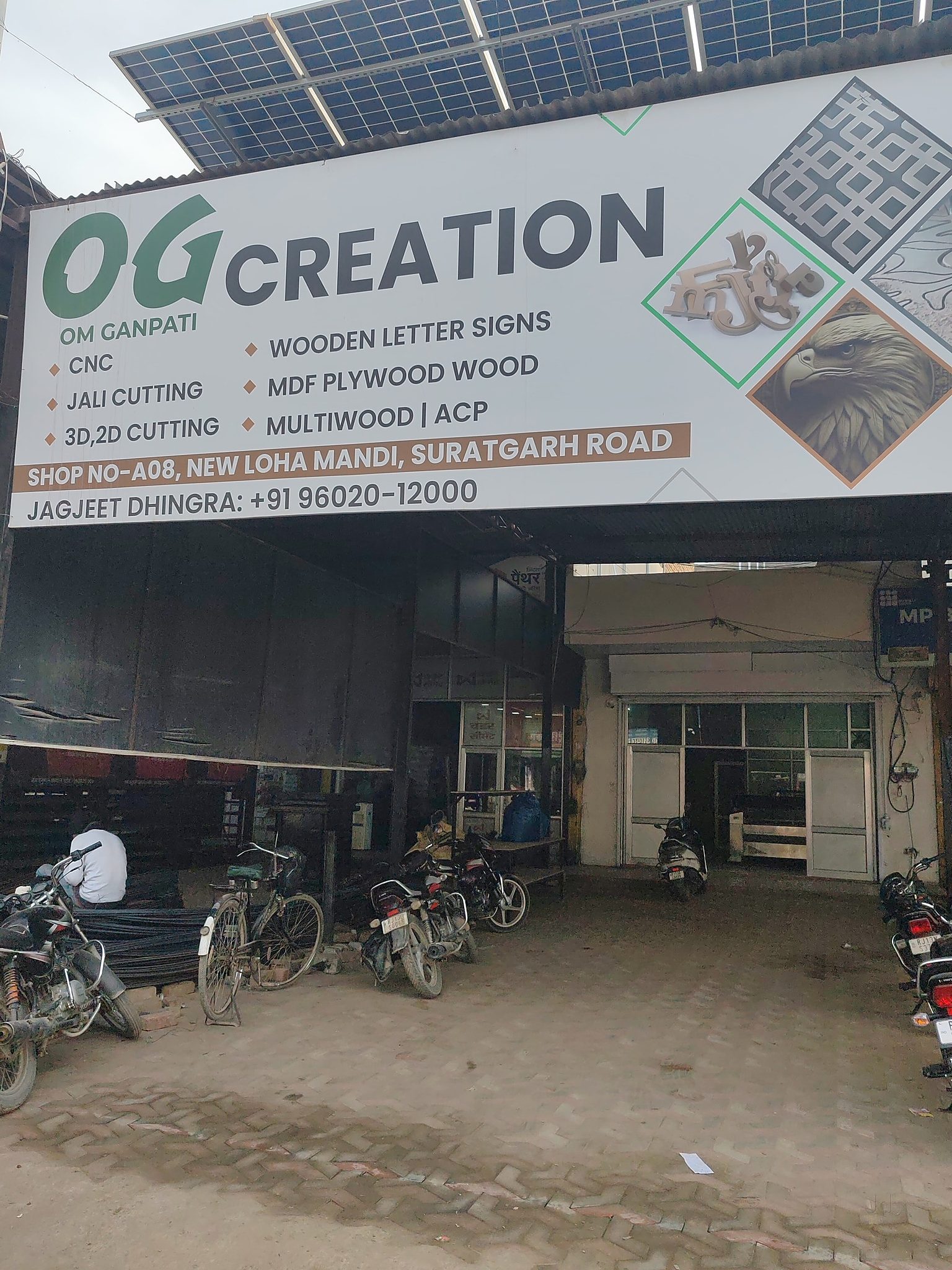 Og Creations visiting card