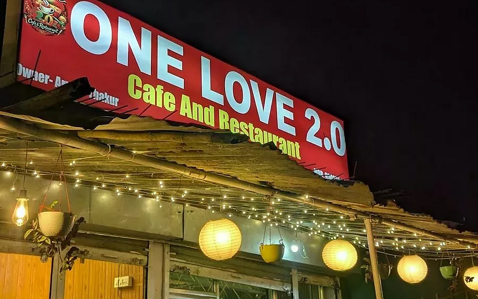 One Love Cafe And Restaurant Dindori visiting card