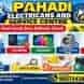 PAHADI ELECTRICIAN SERVICE CENTRE visiting card