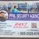 Pfnl Security Agency visiting card