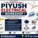 Piyush Electricals Works visiting card