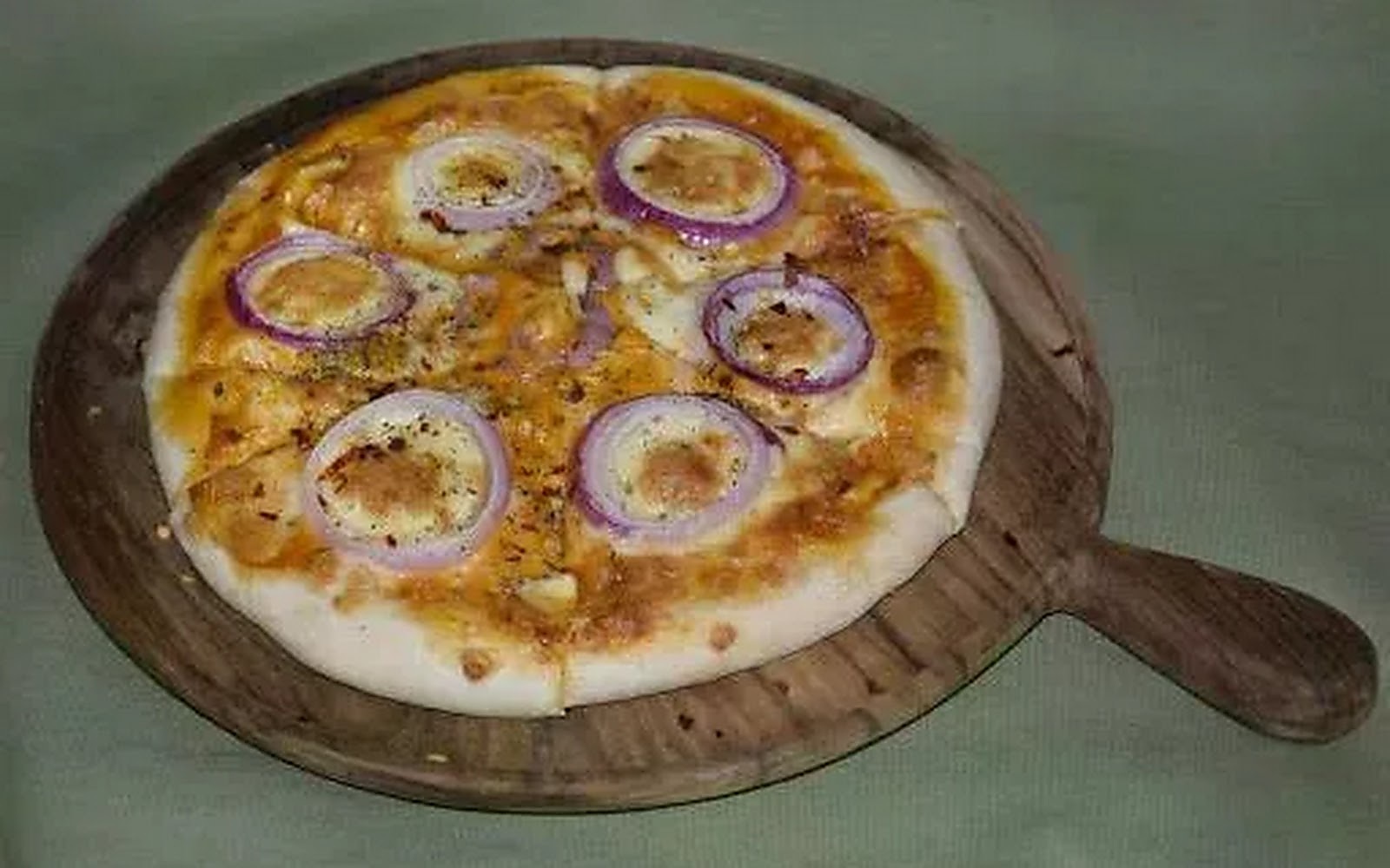 Pizza On The Way Ashoknagar visiting card