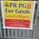 PR PG For Gents visiting card