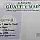Quality Mart visiting card