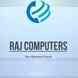 Raj Computers visiting card
