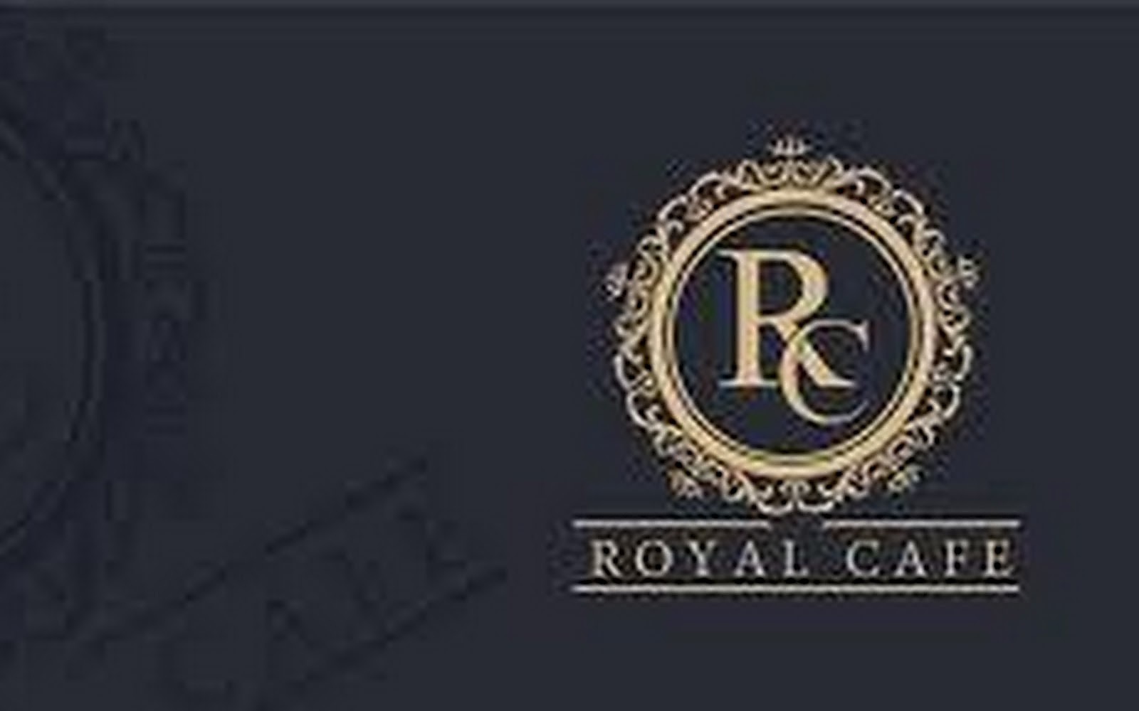 Royal Cafe Balaghat visiting card