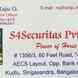 S4 Safe Guarding Private Limited visiting card