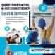 S.M Refrigerator and Air Conditioner visiting card