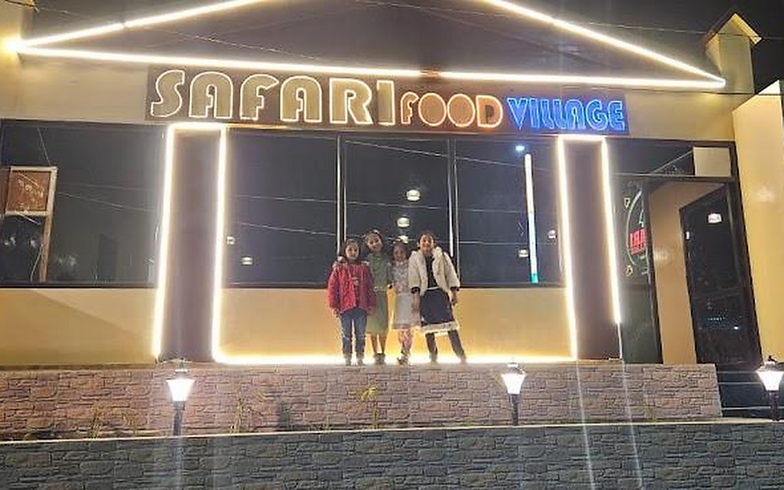 Safari Food Village, Etawah visiting card