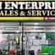 Sai Enterprises Sales & Service visiting card