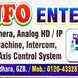Sai Info Enterprises visiting card