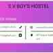 Sameer Verma Boys Hostel visiting card