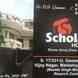 Scholar Home Boys Hostel and P. G. visiting card