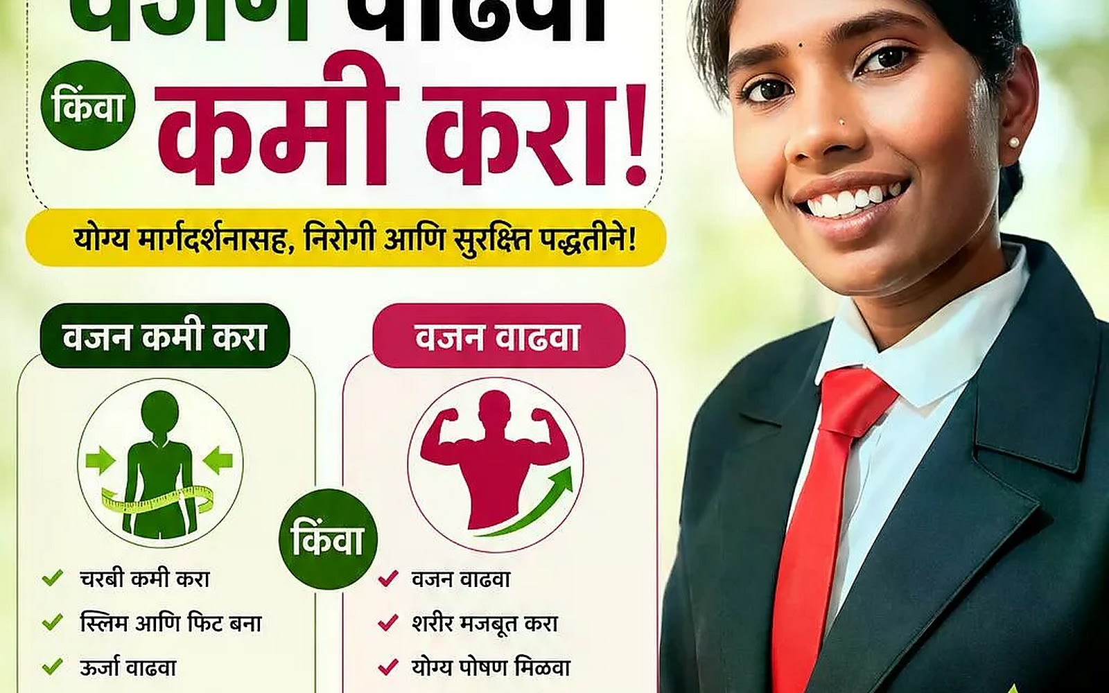 Shaideep Wellness Center Ahmednagar visiting card