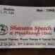 Shanaya Speech And Physiotherapy Clinic visiting card