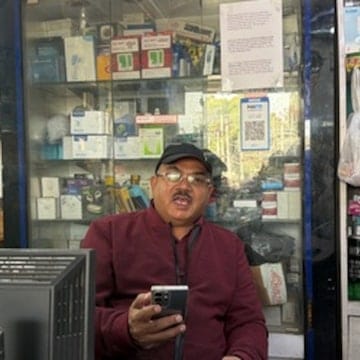 Shanti Electronics visiting card