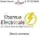 Sharma Electricals visiting card