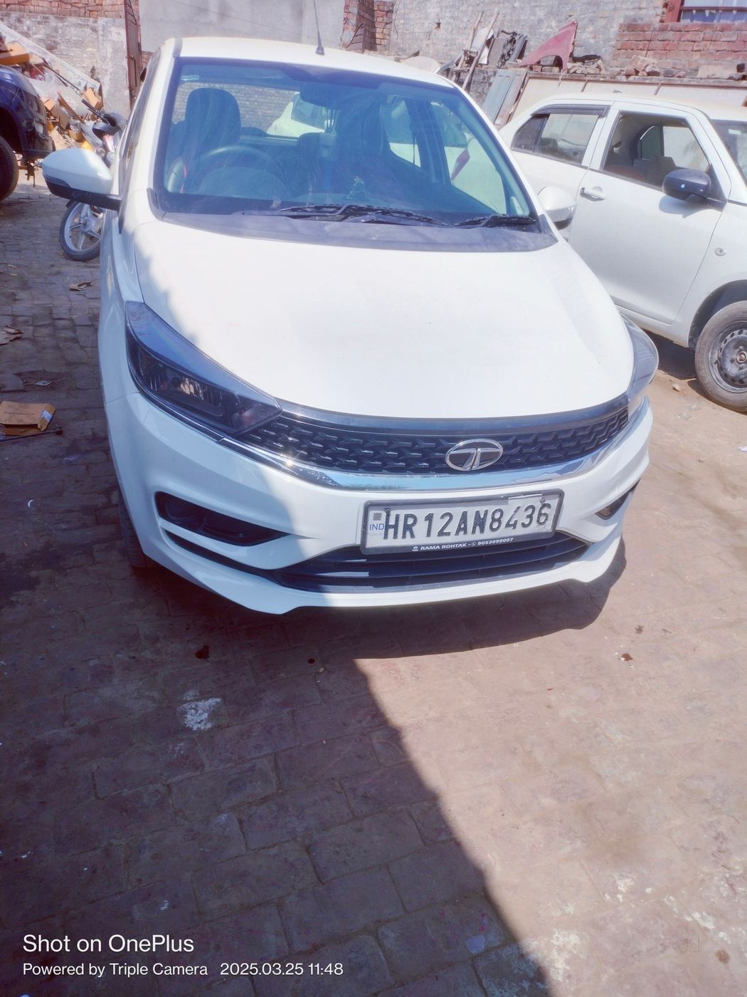 Shine Motor Workshop and Washing visiting card