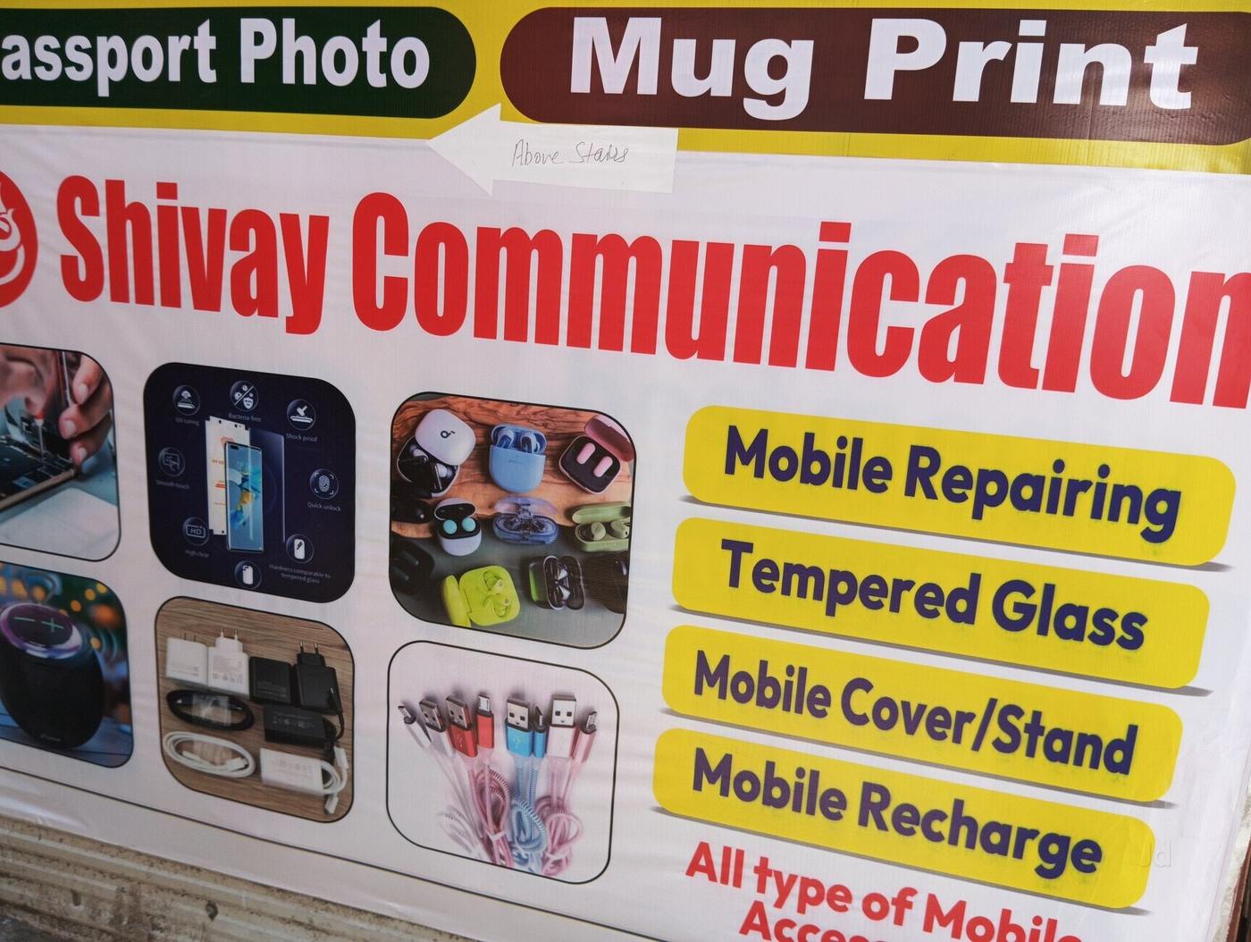 Shivay Communication visiting card