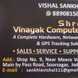 Shree Vinayak Computers & Security System visiting card