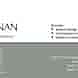 Simnan Furniture visiting card