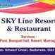 SKY LINE RESORT & RESTAURANT visiting card